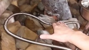 Перекладка камней на банной печи и установка парогенератора в каменку