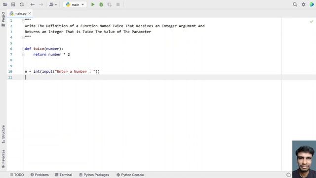 Write The Definition of a Function Named Twice That Receives an Integer Argument And Returns an смотреть онлайн