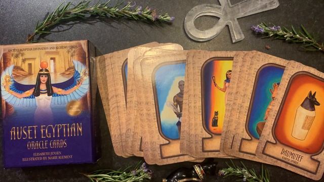 Auset Egyptian oracle deck by Elisabeth Jensen review, flip through #oraclecards #flipthrough смотреть онлайн