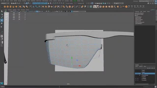 Modeling a Simple Protective Goggles in Maya (Game Asset) смотреть онлайн
