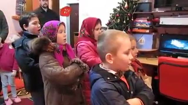 Russian Old Believer Children In Navodari, Romania: Christmas, 2015