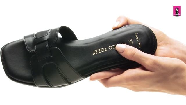 Видеообзор I Женские шлепанцы MARCO TOZZI FIRO 2861572 смотреть онлайн
