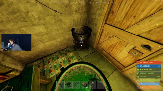 ►RUST - ВЫСЕЛИЛ КАРГО В СОЛО С ЛУКА смотреть онлайн