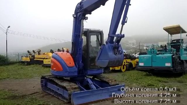 Экскаватор EX75UR в Самаре смотреть онлайн