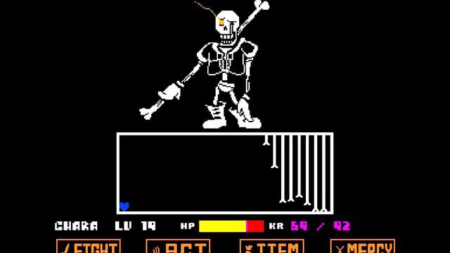 [Unitale/CYF]Undertale: Disbelief Papyrus (Undertale FanGame) Remorseful ending смотреть онлайн