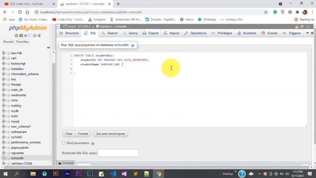 How to create a MySQL Database - Sinhala. Database creating methods. SQL Command & Using Form смотреть онлайн