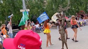 Часть-5/ Вечерняя прогулка по г. Яровое Алтайский край июль 2022 г.