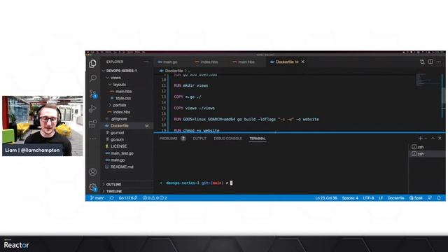 Automate container deployments using GitHub Actions смотреть онлайн