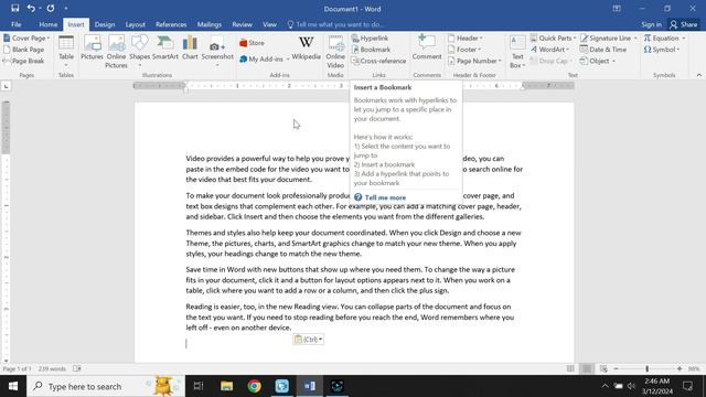 07 MS Word Insert Tab Groups | Pages Group | Illustration Group | Text Group | Symbols Group