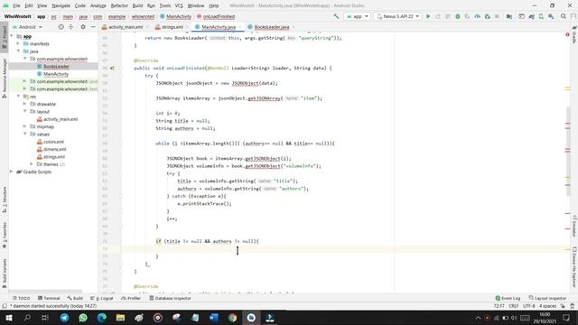Mobile Application Development || Tugas AsyncTask & AsyncTaskLoader - Aplikasi WhoWroteIt смотреть онлайн