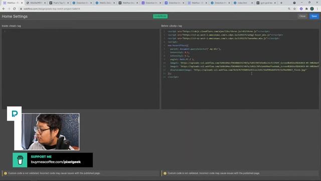 Create a distortion transition in a Webflow slider смотреть онлайн
