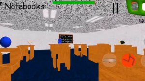 Прохождение игры Baldi basics без комментариев.