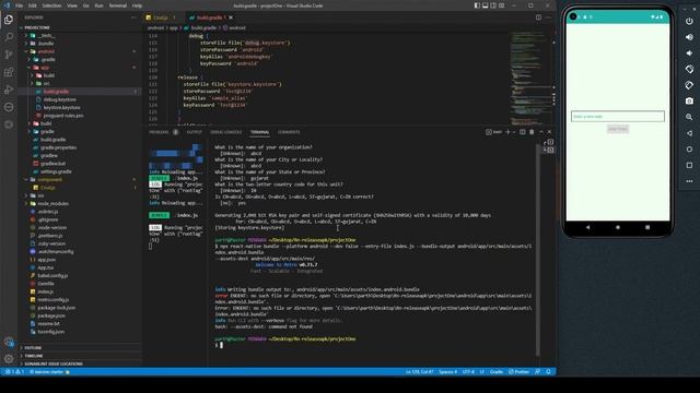 Release APK in React Native for android. смотреть онлайн