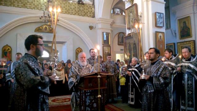 4 - я Пассия. Великий пост. Беларусь. Минск. Свято - Духов собор Минска . смотреть онлайн