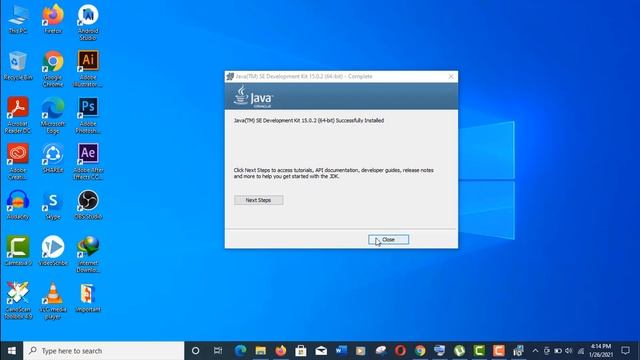 How to Install Java JDK 15.0.2 on Windows 10 64 Bit Correctly (2021) смотреть онлайн