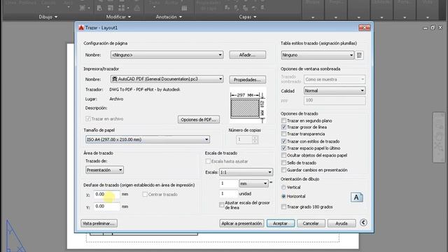 Cómo imprimir en A4 dibujo de AutoCAD смотреть онлайн