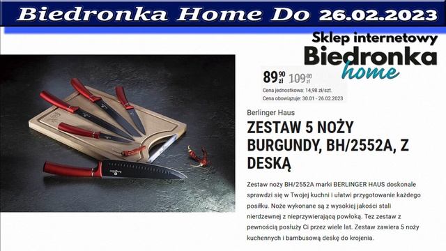 Biedronka Home | Nowa Oferta Sklepu Online Do 26.02.2023 | Stylowo i Funkcjonalnie – Twoja Kuchnia смотреть онлайн
