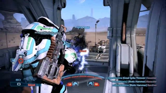 Mass Effect 3 Krogan Warlord Sentinels vs Reapers смотреть онлайн