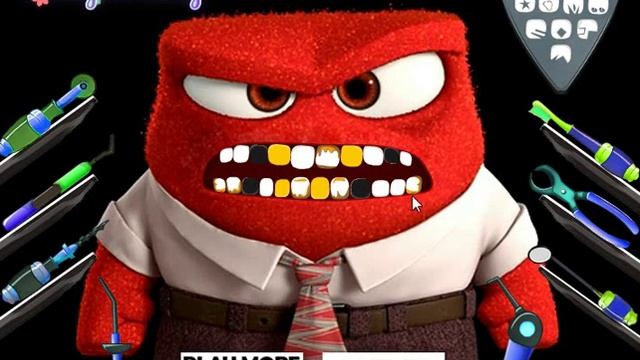 Inside Out Anger Dentist Visit (Головоломка: Гнев у дантиста) - прохождение игры смотреть онлайн