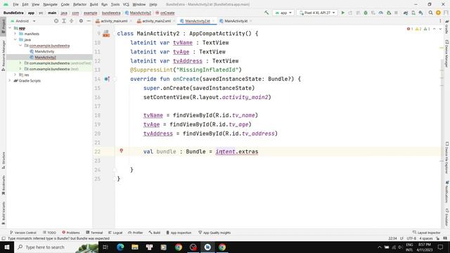 Sử dụng Bundle, Extra trong Android [ Android Kotlin ] смотреть онлайн