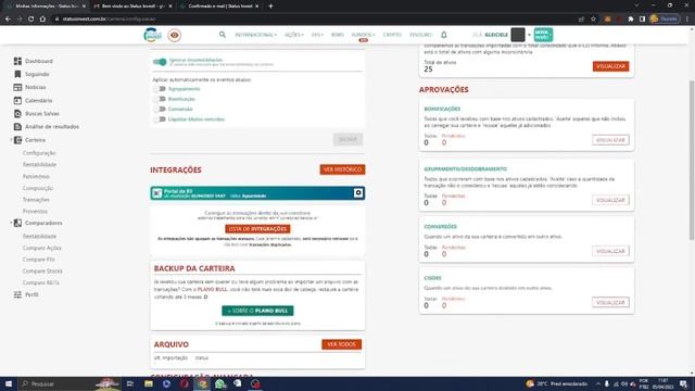 COMO FAZER A INTEGRAÇÃO B3 COM STATUS INVEST #1 смотреть онлайн
