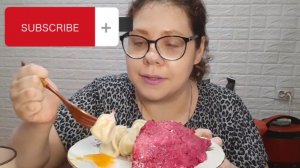 Мукбанг Сельдь под шубой, Пельмени/Запись стрима