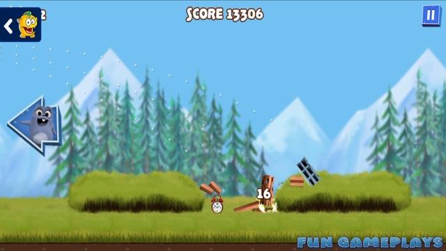 Grizzy and the Lemmings: Lemming Launch - Gameplay Walkthrough - Part 78 (Android, IOS) смотреть онлайн
