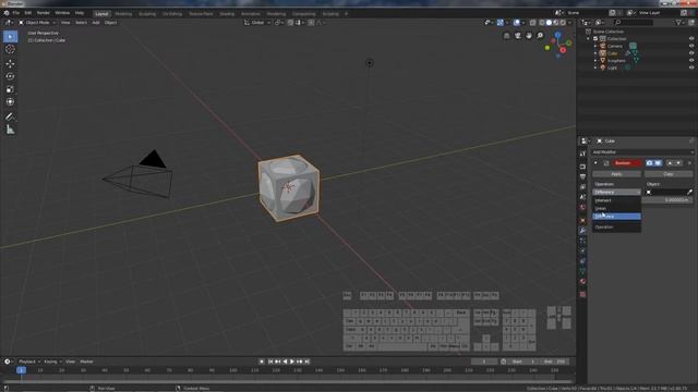 Blender 2.8 Boolean Modifiers смотреть онлайн