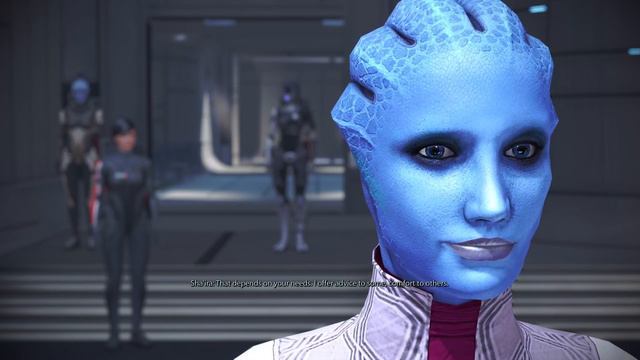 Mass Effect: Liara getting jealous of Consort Sha'ira смотреть онлайн