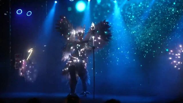 "Волшебное" световое шоу. Led dance show смотреть онлайн