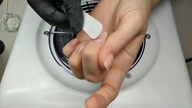 Легкий актуальный дизайн!!Коррекция акрил гелем БЫСТРО!! смотреть онлайн