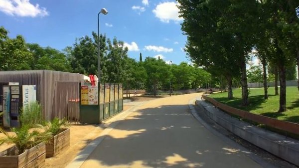 MADRID WALK in Madrid Río Park incl. Matadero Madrid | Spain