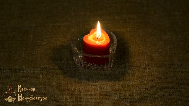 Свеча сердце из цветной вощины 40*45 мм смотреть онлайн