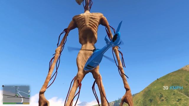 GIANT SIRENHEAD ATTACKED THE CITY OF LOS SANTOS | GTA 5 смотреть онлайн