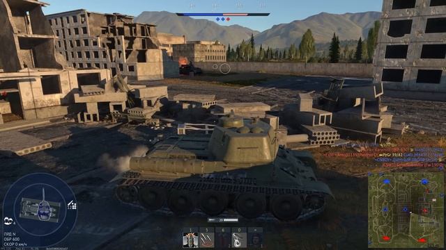 ОРУЖИЕ ПОБЕДЫ Т-34-85 (Д-5Т) в War Thunder смотреть онлайн