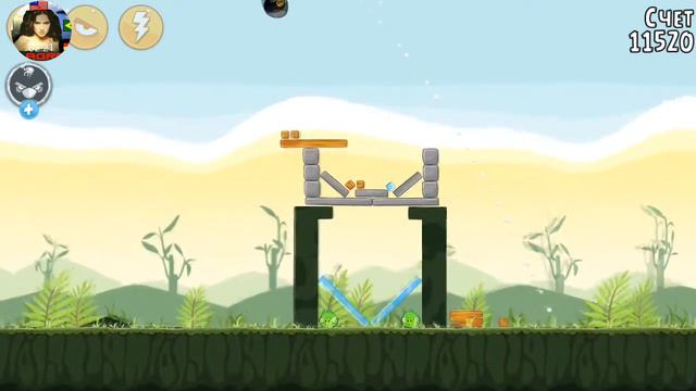 ANGRY BIRDS(ANDROID) ПРОХОЖДЕНИЕ ЧАСТЬ 2 смотреть онлайн