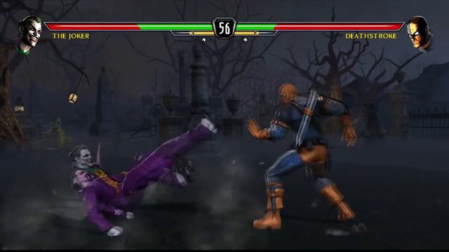 Mortal Kombat VS DC Universe [Xbox 360] - ✪ Joker Vs Deathstroke ✪ | Full HD смотреть онлайн