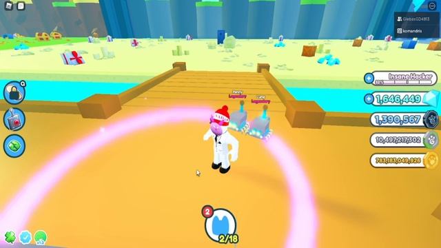 ИМБА КРАФТЫ НА НОВУЮ ЛЕГУ! САМЫЕ ВЫГОДНЫЕ КРАФТЫ НА РАДУЖНУЮ ЛЕГУ PET SIMULATOR X смотреть онлайн