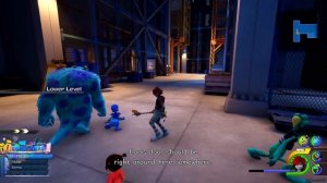 Kingdom Hearts 3 100% - Part 11 - Monstropolis 1/2 - No Damage
