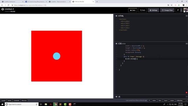 React Logo Animation (using SCSS) смотреть онлайн