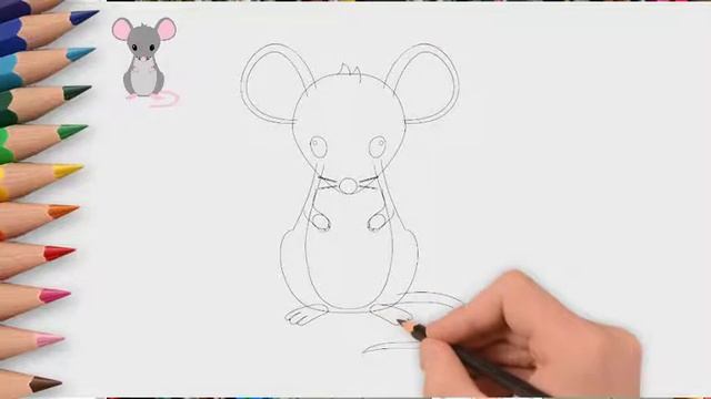 How to draw a beautiful fairy mouse смотреть онлайн