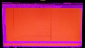 Красный экран монитора