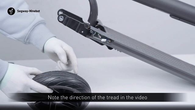Segway Ninebot ES2 Rear Wheel Replacement смотреть онлайн
