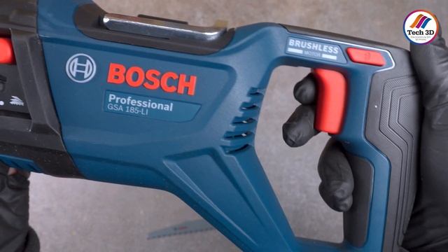 Bosch GSA 185-Li Professional Cordless reciprocating saw Biturbo equal to 1,100 W corded power смотреть онлайн