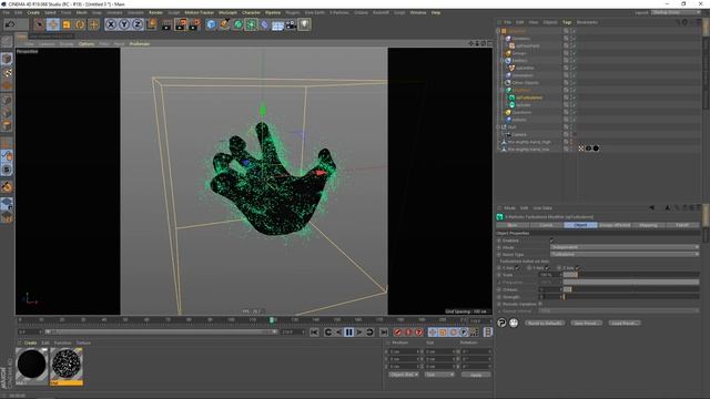 Cinema 4D Tutorial Create a Particle Hand using xpFlowField and xpSpawn смотреть онлайн