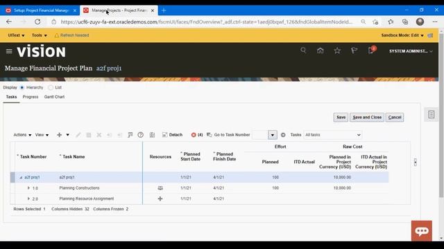 Cloud PPM -Project Foundation- Manage Project Templates смотреть онлайн
