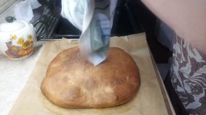 Пирог с картошкой и грибами на постный стол