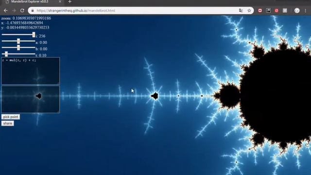 Mandelbrot Explorer V0 0 3