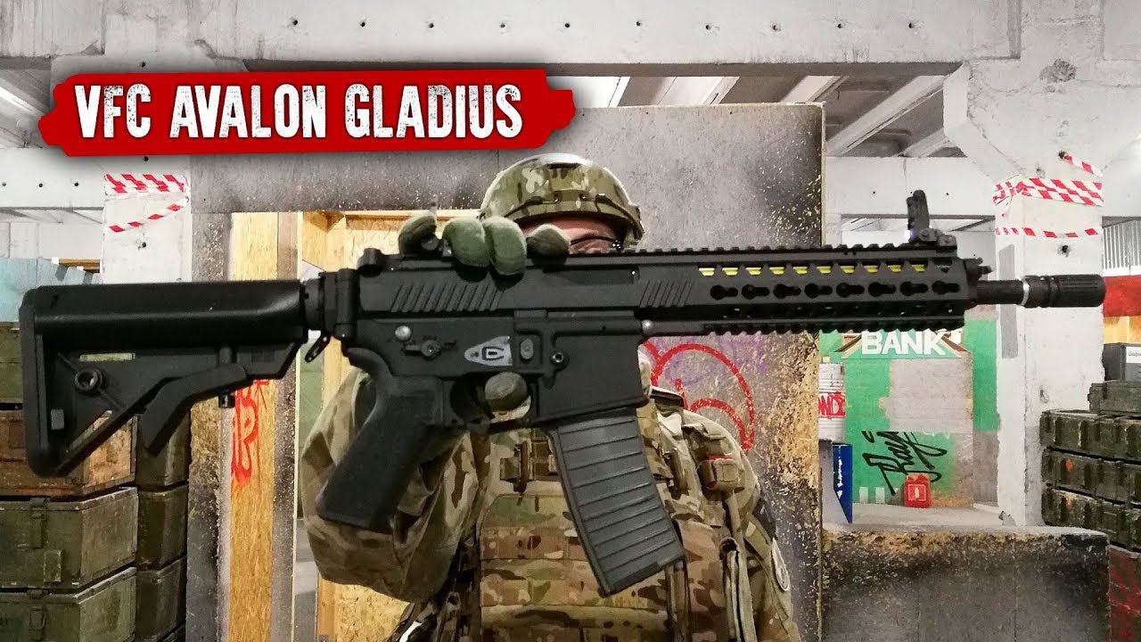 KAC PDW C НОРМАЛЬНЫМ ПРИКЛАДОМ. VFC AVALON GLADIUS