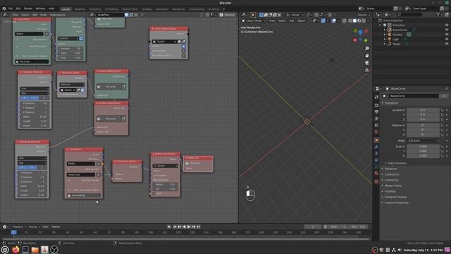 Procedural Knitting Animation with Animation Nodes [BLENDER 2.8+] смотреть онлайн